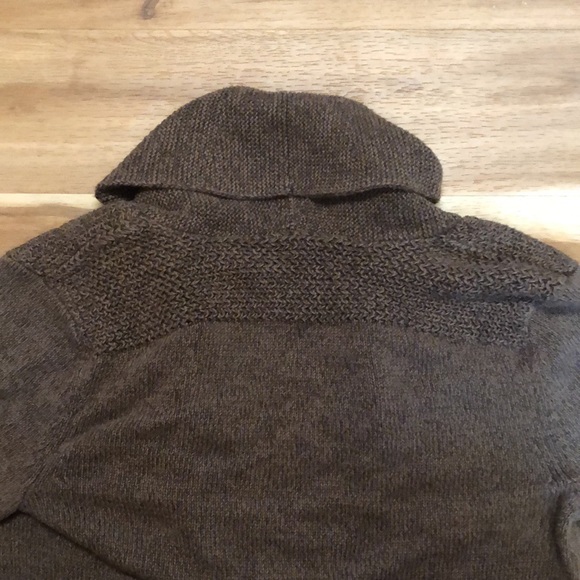 Ralph Lauren Brown Cotton Cowl Neck Sweater Small - Picture 7 of 11